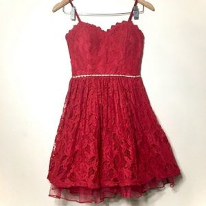 Strapless Party Dress; By City Studio